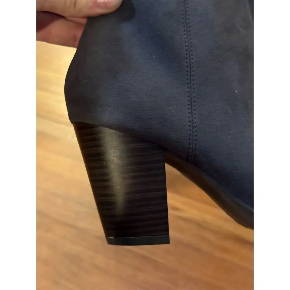 Old Navy Suede Ankle Boots - Picture 10 of 14